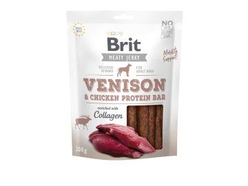 Brit Jerky Venison Protein Bar 200g