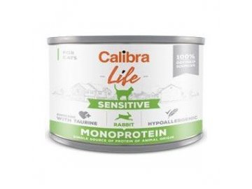 calibra cat life konzsensitive rabbit 200g