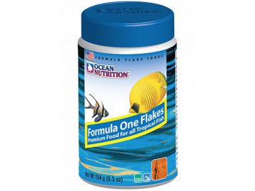 Formula One Flakes 34 g - krmivo pro mořské ryby ocean nutrition krmivo pro mořské tropické akvarijní ryby rybičky vločky