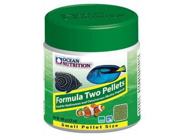 Ocean Nutrition Formula Two Pellets Small 400g krmivo Skaláry, Pomčíky, Klipky, Klauny, Pomce, Hlaváče, Slizouny, Parmovce, Vřeténky, Bodloky, Ostence, Kněžíky