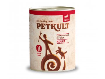 petkult wet food beef 800g