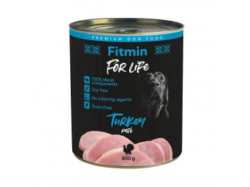 ffl dog tin turkey 800g h L