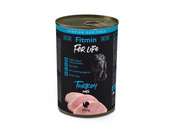 ffl dog tin turkey 400g h L