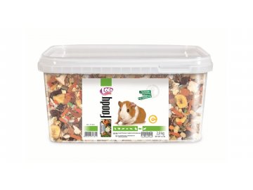 LOLO BASIC kompletní krmivo pro morčata 3 L, 2 kg kyblík