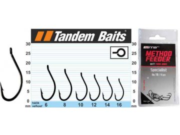 Háček - Matt Finish Method Feeder Hook Specialist 10ks (Variant velikost: 6)