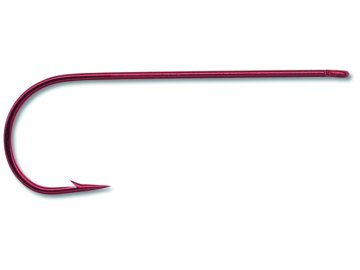 32602NP-RD-6, háčik Flatfish červený, 10ks,Mustad