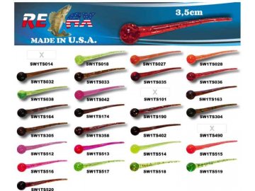 RELAX SPERM WORM 1 STANDARD cena za 1ks/25ks bal