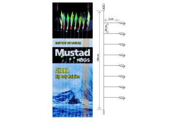T89-8, Bait Catcher Rig Mustad, montáž 8 háčků
