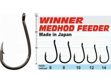 Háček - Profi Method Feeder MF X7 / 10ks balení