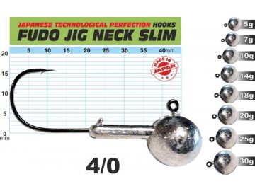 FUDO JIG PROFI Slim s nálitkem 4/0 balení 5ks (Variant Hmotnost: 14g / 5ks)