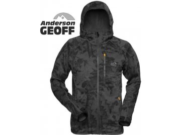 Bunda HOODY3 Geoff Anderson Black/leaf