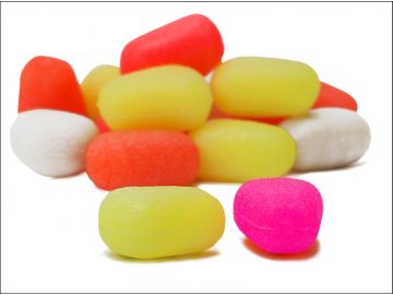 Umělá kukuřice M plovoucí 10 ks (Variant Strawberry,fluo red, 9x10mm)
