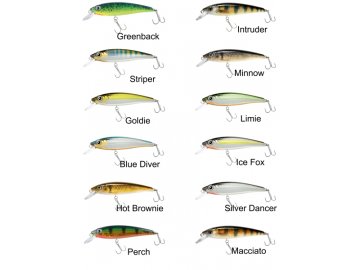 Japonský wobler 10g Gipsy Diver, plávajúci (Variant 44 3205003 - Japonský wobler 10g Gipsy Diver, plávajúci)