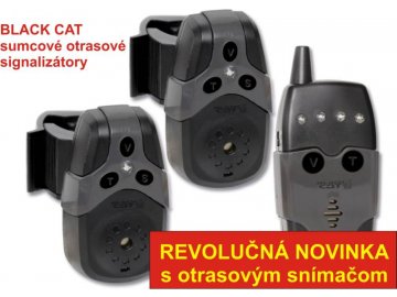 Sumcový signalizátor záběru Black Cat Set 2 + 1