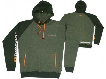 Mikina s kapucí Tandem Baits Hoodie Zip