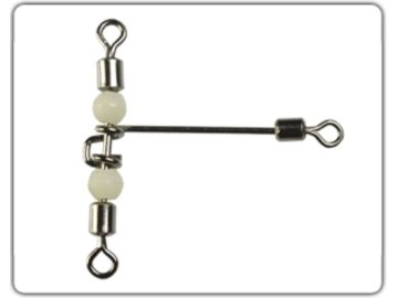Rolling swivel Cross - line T-shape