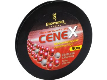 vlasec browning cenex,hrúbka 0,06 mm, 50m (Variant 44 2207308 - vlasec browning cenex, 50m)