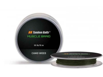 Návazcová šňůra Tandem Baits Muscle Braid 15 m