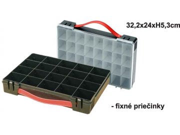Mini BOX 32,2x24x5,3 - variab. přihrádky (Variant vyťahovacie krabičky)