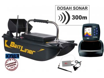 Výhodný set-Zavážecí loďka a bezdrátový sonar do 300m