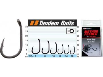 Háček - Matt Finish Method Feeder Hook Wide Gap 10ks (Variant velikost: 12)