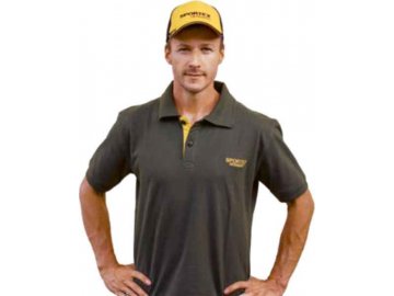 Sportex Classic Polokošile s logem - olivová (Variant Velikost: L)