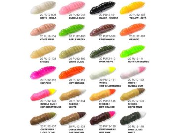 Dipované umělé nástrahy FishUP Pupa 30mm / 10ks (Variant Barva: White)