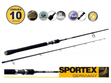 Přívlačové pruty SPORTEX Kev Nitro 2-díl (Variant 240cm / 60g)