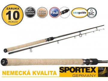 Match pruty SPORTEX Xclusive Barbel 2-díl (Variant 366cm / 1,75lbs)