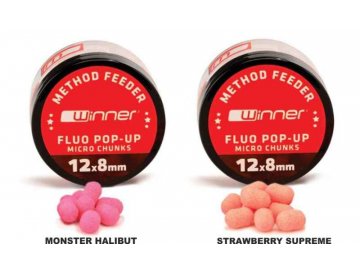 Method Feeder Fluo Pop-Up Micro Chunks 12x8mm / 20g