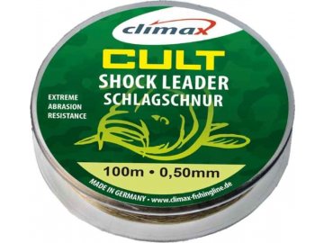 CLIMAX šokový vlasec 100m - CULT Shock Leader (Variant 100m 0,50mm)