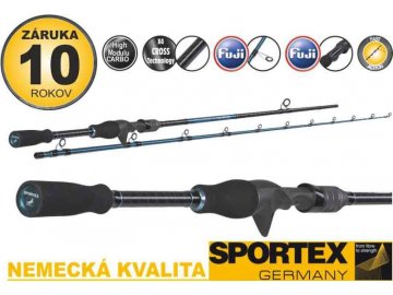 Přívlačové pruty Sportex Bassista Vertical 195cm / 40g