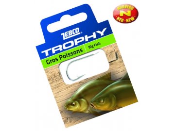 háčik zebco Trophy Big Fish, vel.12, 0.14mm, 0.5m