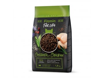 new fitmin cat for life castrate chicken 1 8 kg h L