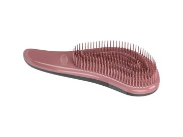 Měkký plastový kartáč pro kočky, 19cm, růžová/černá