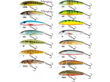 Salmo rybářské woblery Minnow M7F