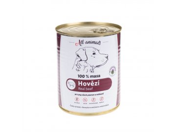 All Animals DOG hovězí mleté 800g