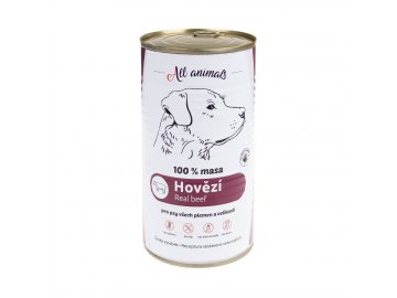 All Animals DOG hovězí mleté 1200g