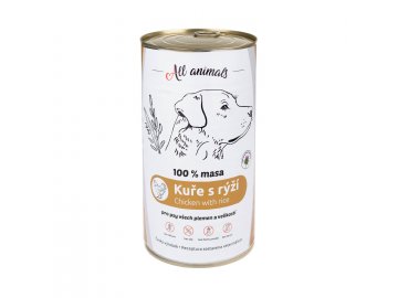 All Animals DOG kuřecí mleté s rýží 1200g