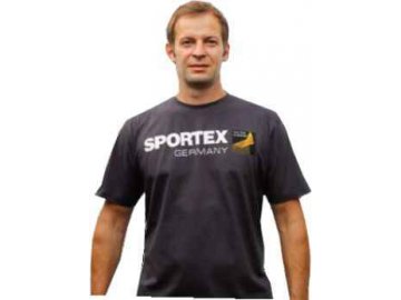 Sportex T-Shirt Tričko s velkým logem - tmavě šedé