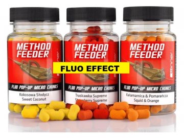 Method/Feeder-Fluo Pop Up Micro Chunks 7x11mm-35g