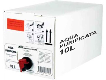 Aqua purificata 10 l voda pro HYDROGEN inhalační přístroj