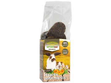 Pochoutka Nature Land Brunch srdíčka s bylinkami 105g