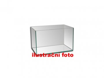 92 akvarium lepene 50x25x30 cm obsah 37litru sklo 4mm
