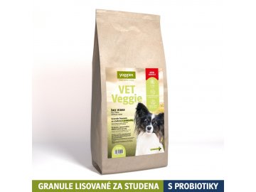 Yoggies VET Veggie bez masa, minigranule lisované za studena s probiotiky  + Dáreček k objednávce