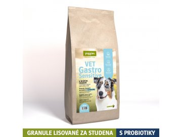 2553 10kg yoggies vet gastro sensitive s krutim masem granule lisovane za studena s probiotiky