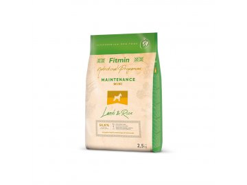 fitmin dog mini lamb rice 2 5 kg h L