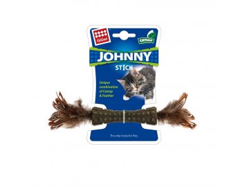 GiGwi Johnny Stick Catnip s oboustrannými peříčky