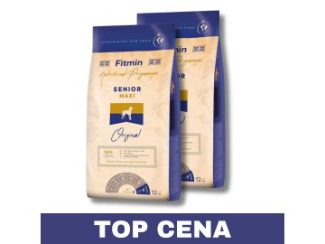 Fitmin Maxi Senior kompletní krmivo pro psy 12kg  + Dáreček k objednávce