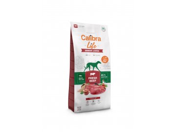 Calibra Dog Life Senior Large Fresh Beef 12kg  + Dáreček k objednávce
